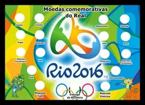 Quadro Para Coleção Das Olimpiadas Rio 2016 + Brinde