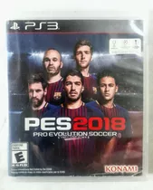 Pes Pro Evolution Soccer 2018 Ps3 Físico Excelente Estado 
