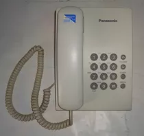 Teléfono Fijo Panasonic Blanco Funcionando Excelente Estado