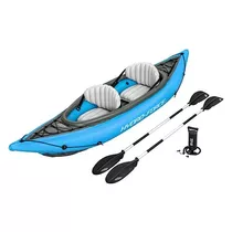 Kayak Inflable Champion 2p Con Remos Bestway