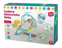 Cadeirinha Balancinho Animais Baby Com Som - Guta Guti 5843 Cor Colorida Liso