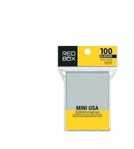 Sleeves Mini Usa 41 X 63mm (100 Unidades) - Redbox