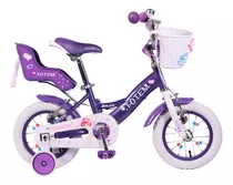 Bicicleta Totem Niña Aro 12 Miss Lilly Color Morado