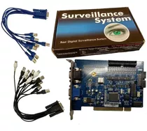 Placa Surveillance System Cftv 16 Canais  Gv 250 Usada
