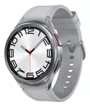 Smartwatch Galaxy Watch6 Classic Lte 47mm Prata Samsung Desenho Da Pulseira Liso