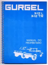 Manual Gurgel X-12 L - X-12tr - X-12trm - 1983