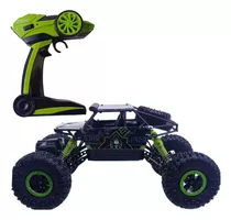 Carrinho De Controle Remoto Recarregavel Rock Cor:verde