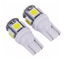 Lamparas Led T10 W5w 5 Led Lampara Luz Posicion 6000k Par Ns