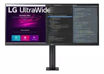 Monitor Gamer LG Ultrawide 34wn780 Lcd 34  Preto 100v/240v