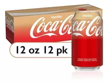 Refresco Coca Cola Lata 12 Pack - Sabor Vainilla/vanilla