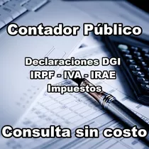 Contador Publico - Todo Dgi - Irpf - Regularice Su Empresa