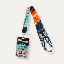 Lanyard + Portacredencial Grey's Anatomy 