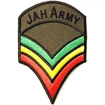 Jah Army Military Chevron The Lion Of Judah Rasta Rasta...