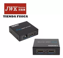 Hdmi Splitter Amplificador 1x2 A 2 Monitores O Tv Jwk Vision