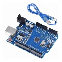 Arduino Uno R3 Atmega328p Con Driver Ch340g + Cable Usb