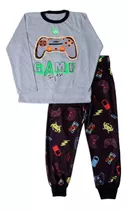 Pijama Infantil Invierno Niño Conjunto Nene Camiseta+babucha