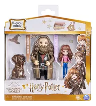 Muñeco/set De 2figuras De Harry Potter Con Hermione Y Hagrid