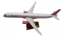 Maquete De Aviao Em Resina Emb. E - 2  Rosa   40 Cm