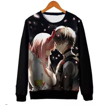 Moletom Blusa Darling In The Franxx Anime Unissex Casal 3d