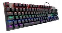 Teclado Gamer Mecanico Nysus Outemu Red Abnt2 Tc608 Cor De Teclado Preto Idioma Português Brasil