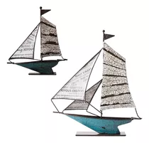 Decoración De Modelo De Velero, Mini Barco De Vela De