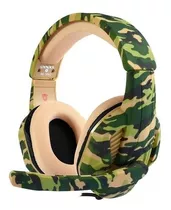 Audífono Gaming Auricular Microfono Camuflaje X Mayor !!!