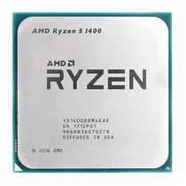 Processador Amd Ryzen 5 1400 Yd1400bbm4kae  De 4 Núcleos E  3.4ghz De Frequência Com Gráfica Integrada