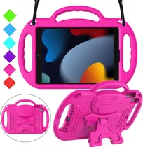 Funda New iPad Menzo 10.2 9na/8va/7ma Gen Ligero C/asa Pink