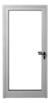 Puertas Modena Aluminio Blanco 80x200 Con Vidrio Dvh 4/9/4