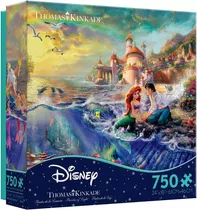 Ceaco 750 Peças Thomas Kinkade Coleção Disney The Little