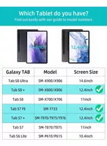 Funda Para Samsung Galaxy Tab S8 Plus S7 Fe 12.4  S8+