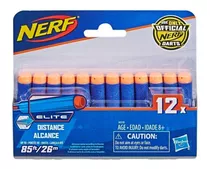 Lançador Nerf Refil Dardos N-strike Elite 12 Dardos Hasbro