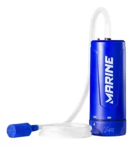 Oxigenador Marine Sports Silent P/ Iscas Vivas Air Pump Azul