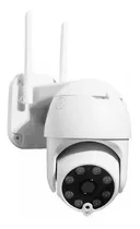 Câmera De Segurança Durawell 8167qp Com Resolução De 2mp Visão Nocturna Incluída Branca