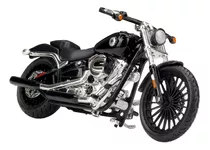 Harley 1952 K Modelmodelo De Motocicleta 1:18 Con Base [u]