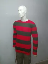 Sweater Rayado Freddy Kruegger Hombre Abrigado