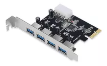 Placa Pci Express 4 Portas Usb 3.0 Comtac 9349