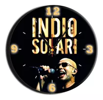 Reloj De Pared Indio Solari 30cm Unicos!!