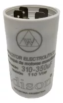 Capacitor Arranque 310-350uf Para Motor Electrico Monofasico