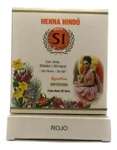  Henna Hindú Diversos Tonos 20g - G  Tono Rojo