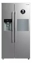 Heladeras James Side By Side Rj30 Inox Inverter Dispensador Color Gris