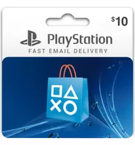 Tarjeta Psn Gift Card | 10 Usd Dolares Arg | Ent Inmediata