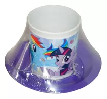 Taza Con Plato Plastica  Mi Pequeño Pony V Crespo