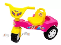 Triciclo Velotrol Infantil Stilo Girl Rosa Até 6 Anos Kepler