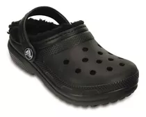 Crocs Abrigo Originales Classic Lined Clog Kids Black