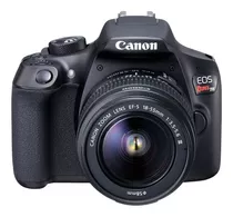 Canon Eos Rebel T6 + Zoom Ef-s 18-55mm Ill Af + Memoria Sd
