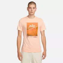Remera Para Hombre Nike Sportswear Naranja