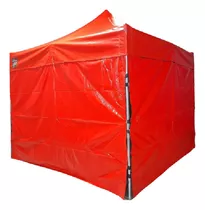 Tenda Sanfonada 3x3 Em Pvc E 4 Fechamentos Em Nylon