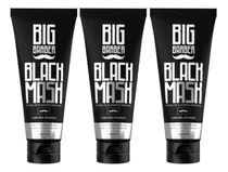 Kit 3 Mascara Removedora De Cravos Carvão Ativado Black Mask