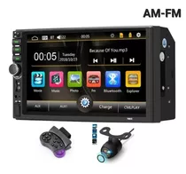 Radio Multimedia 7p Camara De Reversa, Control Y Bluetooth